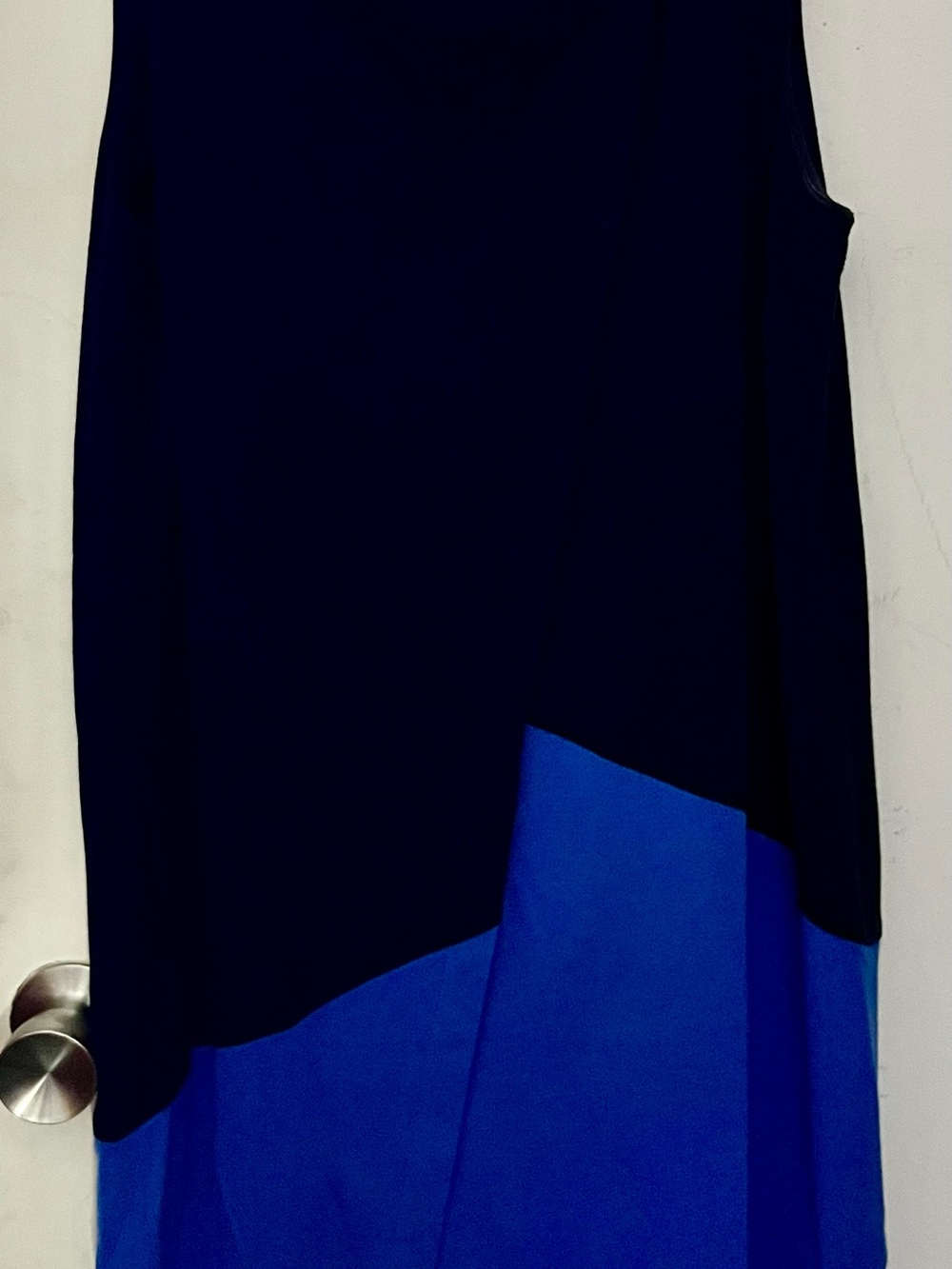 Lafayette 148 New York Navy and Black Mixed-Tone Top